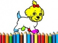Laro Bumalik sa Paaralan: Doggy Coloring Book  online