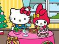 Laro Hello kitty at mga kaibigan xmas hapunan online