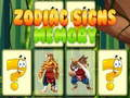 Laro Ang memorya ng mga palatandaan ng Zodiac online
