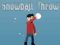 Laro Itapon ng snowball online