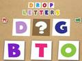 Laro Mga Drop Letter  online