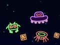 Laro Mga Neon Invaders  online