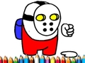 Laro Space Dude Coloring Book online