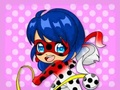 Laro Chibi Dottedgirl Coloring Book online