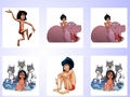 Laro Mowgli Memory Card Match online