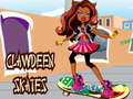 Laro Nag-skate si Clawdeen  online