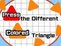 Laro Pindutin ang Iba't ibang Kulay na Triangle  online