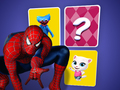 Laro Tugma sa Memory Card ng Spiderman  online