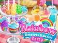 Laro Rainbow Desserts Bakery Party online