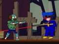 Laro Huggy Wuggy vs Zombies online