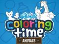 Laro HelloKids Coloring Time Mga Hayop  online