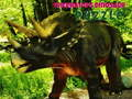 Laro Triceratops dinosaur puzzle online