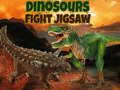 Laro Dinosaur Fight Itinaas ng Jigsaw  online