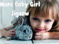 Laro Hare baby girl jigsaw online