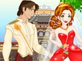 Laro Long hair princess wedding dress up online