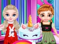 Laro Gumawa ng Little Princess Unicorn Cake  online
