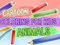 Laro Pangkulay ng Cartoon para sa mga Hayop na Bata  online