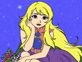 Laro Ang princess coloring book glitter online