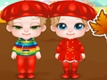 Laro Cute Twins: Autumn Season  online