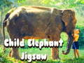 Laro Batang Elephant Jigsaw  online