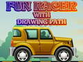 Laro Nakakatuwang racer na may Drawing path  online