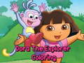 Laro Dora ang pangkulay ng explorer online