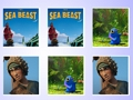 Laro Ang Sea Beast Memory Card Match  online