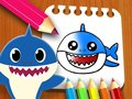 Laro Baby Shark Coloring Book online