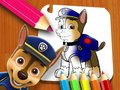 Laro Paw Patrol: pangkulay ng libro online