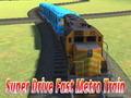 Laro Super drive mabilis metro tren  online