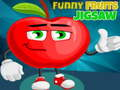 Laro Nakakatawang Fruits Jigsaw  online