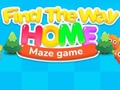 Laro Hanapin ang paraan ng laro ng maze sa bahay online