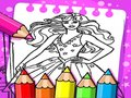Laro Barbie pangkulay ng libro online