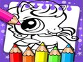Laro Littlest Pet Shop Coloring Book online