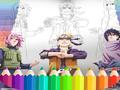 Laro Naruto Shippuden Coloring Book online