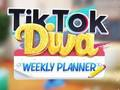 Laro Tiktok Diva Weekly Planner online