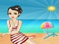 Laro Beach Girl Dressup online
