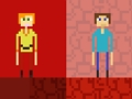Laro Stickman Steve vs Alex Nether online