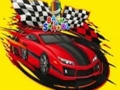 Laro Bumalik sa Paaralan: Race Car Coloring Book  online