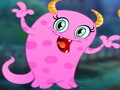 Laro Pagtakas ng cute na pink na halimaw  online