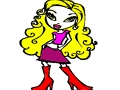 Laro Madaling Pangkulay ng Bratz  online