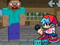 Laro Friday Night Funkin' VS Steve mula sa Minecraft  online