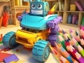 Laro Pangkulay na Aklat: Pagbabago ng Car Robot  online