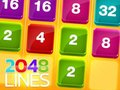 Laro 2048 na mga linya  online