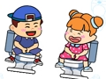 Laro Gumuhit ng Master Path Patungo sa Toilet  online