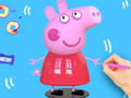 Laro Pangkulay na Aklat: Peppa Pig  online