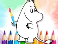 Laro Pangkulay na Aklat: Moomin  online