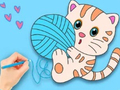 Laro Pangkulay na Aklat: Cute Cat  online