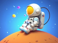 Laro Pangkulay na Aklat: Spaceman Nakaupo  online