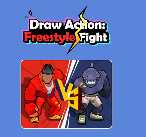 Laro Action Drawing: Freestyle Wrestling  online